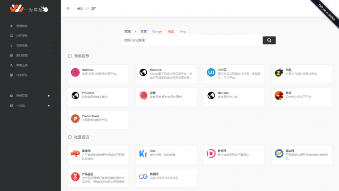 点击放大 WordPress 主题导航模板