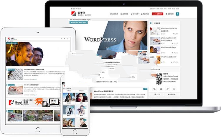 点击放大 wordpress知更鸟主题Begin4.2多功能主题更新至4.2版_源码下载