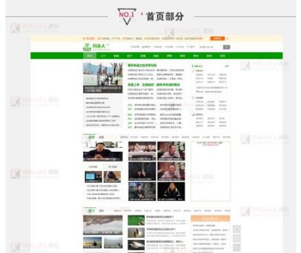 点击放大 仿《钓鱼人》钓鱼视频钓鱼行业网站源码 带火车头采集器 帝国cms内核