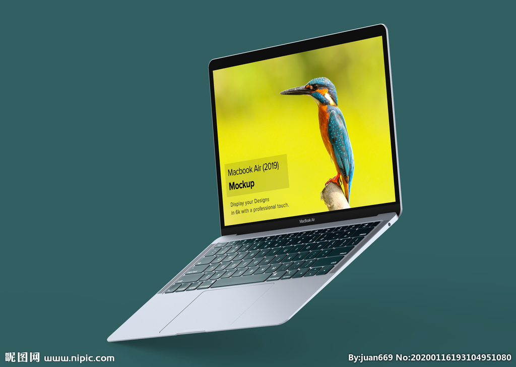 点击放大 MacBook Pro展示模板