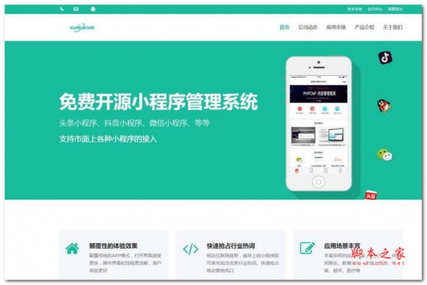 点击放大 迅睿微信抖音小程序生成管理系统 V1.0开源