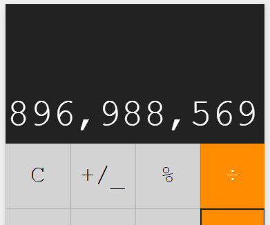 高仿苹果计算器微信小程序源码