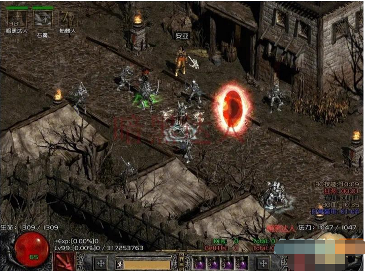 暗黑破坏神2（1.13C）高分辨率补丁+全装备雇佣兵+大背包+大箱子