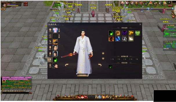 点击放大 最新万紫千红4端游-绝情谷-一键端